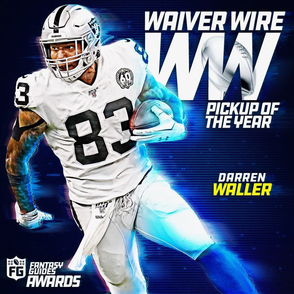 2019 Fantasy Waiver Wire Pickup of the Year: Darren Waller