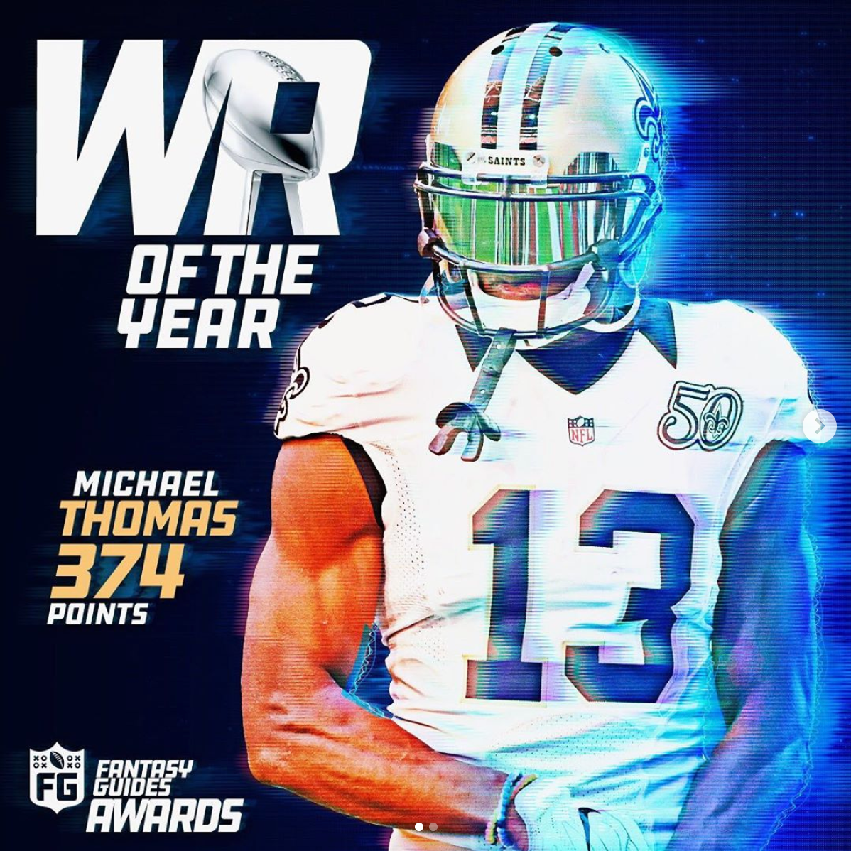 2019 Fantasy Wide Receiver of the Year: Michael Thomas