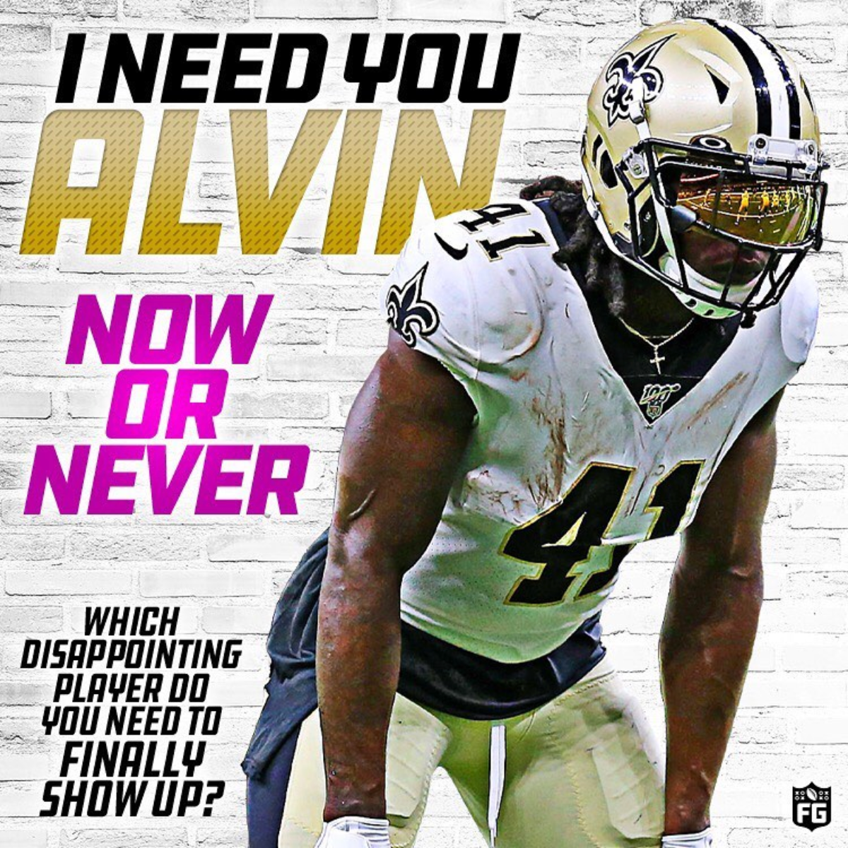 I Need You Alvin, Now or Never!