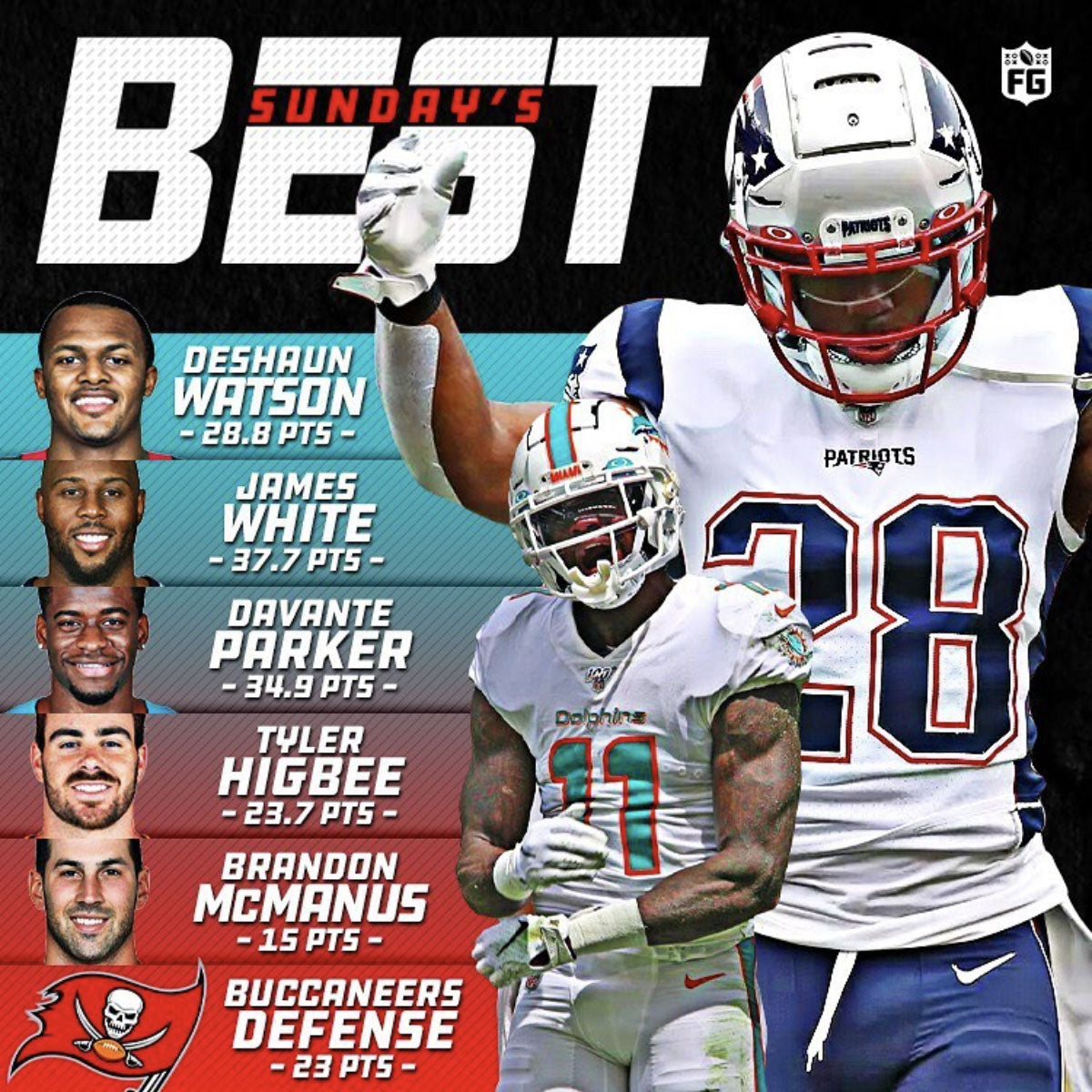 Sunday's Best: Week 13