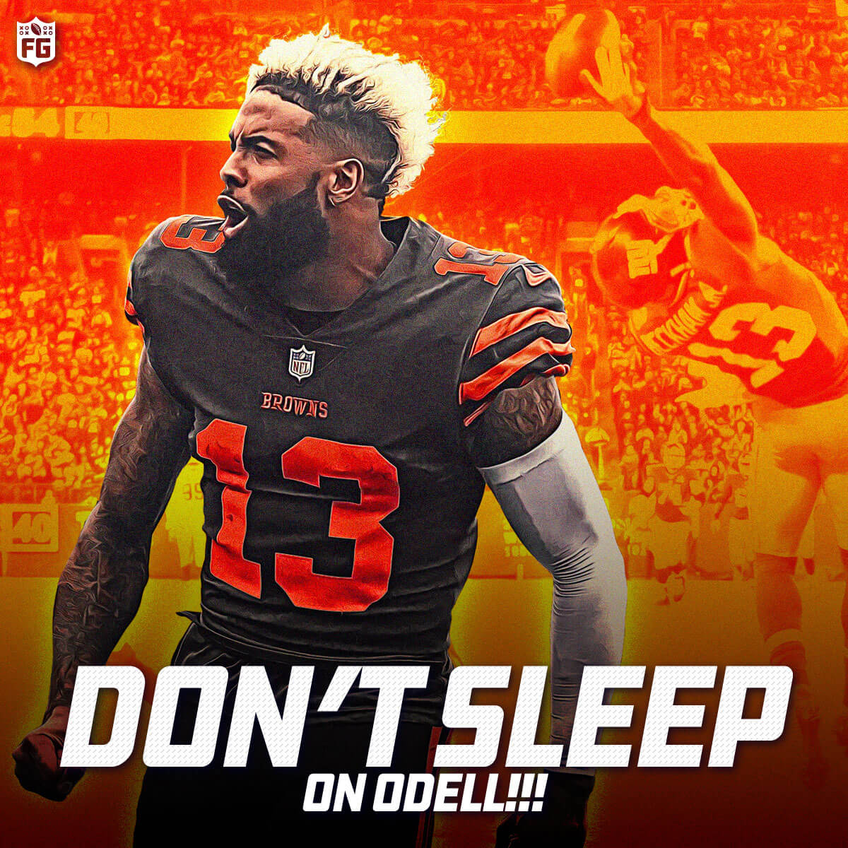 DON'T SLEEP ON ME: Odell Beckham Jr.