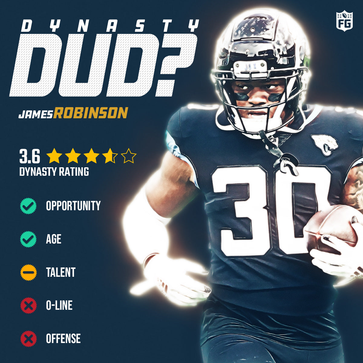 James Robinson: Dynasty Dud?